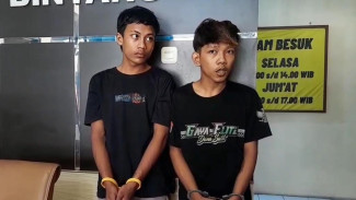 Modus Minta Dorong Motor, Dua Remaja Ditangkap Polisi Usai Begal Pelajar SMP, Korban Ditinggal di Bandar Lampung