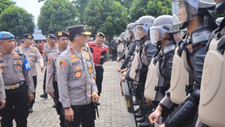 Kapolda Lampung Cek Kesiapan Ditsamapta dan Ditpamobvit: Pastikan Garda Terdepan Polri Siap Prima