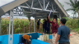Bakti Sosial Lapas Kalianda: Mata Air Bersih di Negeri Pandan Diperbaiki, Warga Ucapkan Terima Kasih