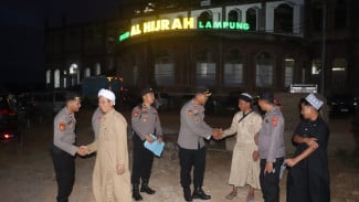 Amankan IJTIMA 'Indonesia Berdoa', Polres Lampung Selatan Siagakan 1.088 Personel Gabungan