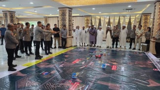 Polda Lampung Gelar TFG, Matangkan Pengamanan IJTIMA Ulama Dunia 2025 dengan 1.120 Personel