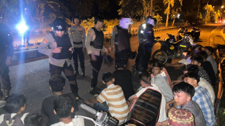 Bikin Resah, Polisi Razia Balap Liar Di Tanggamus