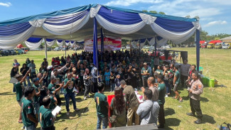 400 Pengemudi Hadiri Pembinaan Spektakuler Sat Binmas Polres Tulang Bawang, Perkuat Sinergi Jaga Kamtibmas