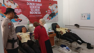 Sinergi Mitra Polri, HUT Satpam ke-45 di Pesawaran Diwarnai Bakti Religi dan Donor Darah