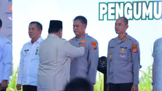 Berjasa pada Ketahanan Pangan, Kapolres Lampung Selatan Terima Satyalancana Wira Karya dari Presiden