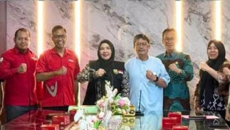 Sambut Jajaran tvOne, Walikota Eva Dwiana Dukung Puncak HUT ke-18 di Lampung
