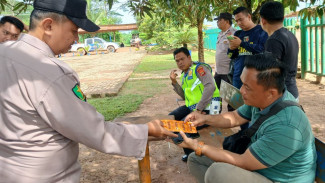 Sidokkes Polres Tulang Bawang Siaga Medis, Kawal Aksi Demo di PT SGC Indolampung