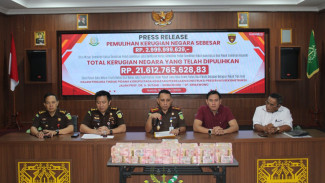 Kejari Bandar Lampung Pulihkan Kerugian Negara Rp2,9 Miliar dari Kasus Korupsi Jalan Sutami