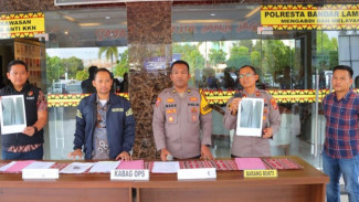 Spesialis Pencuri Pipa Besi STIAB Bandar Lampung Diringkus Polisi