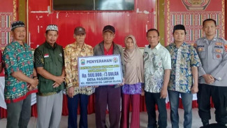 Ringankan Beban Ekonomi, Puluhan KPM Desa Pasuruan Terima Bantuan Langsung Tunai Dana Desa