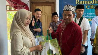 Wujud Kepedulian Sosial, HMI Komisariat Persiapan UI Mandiri Santuni Anak Yatim di Desa Pasuruan