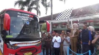 Mudik Gratis Lampung 2026: Tambah Armada Bus, 1.886 Warga Pulang Kampung via Kereta dan Bus