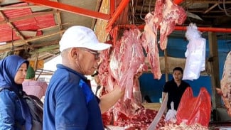 Jelang Lebaran 2026, Harga Daging Sapi di Bandar Lampung Meroket hingga Rp150 Ribu per Kg