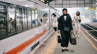 11.566 Pemudik Naik Kereta dari Lampung