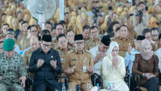 Halal Bihalal Pemprov Lampung, Gubernur Mirza Ajak ASN Jadikan Nilai Ramadan Fondasi Melayani