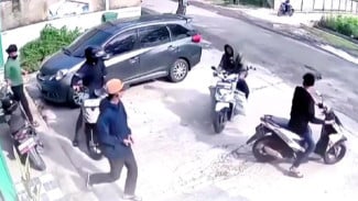 Panik Dipergoki Kurir Paket, Komplotan Curanmor Gagal Gasak Motor di Sukarame