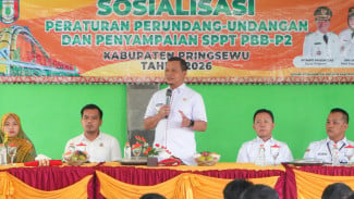 Tingkatkan PAD Pringsewu, Anggaran Makan Minum Bupati dan Wakil Bupati Capai 2 Miliar