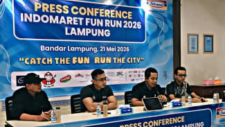 Indomaret Fun Run 2026 Bidik 6.000 Peserta, Bandar Lampung Jadi Kota Pembuka