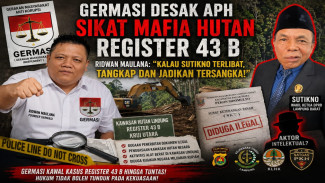 Germasi Desak Polda dan Kejati Lampung Bersihkan Mafia Tanah di Hutan Register 43 B Pagar Dewa