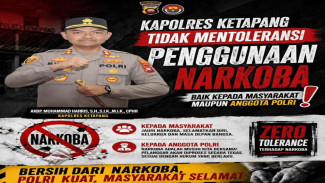 Kapolres Ketapang Tegaskan 'Zero Tolerance' Narkoba: Anggota Polri yang Melanggar Bakal Disikat!
