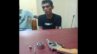 Pelaku Penembakan Tetangga Soal Undangan di Lampung Timur Menyerahkan Diri, Polisi Sita Senpi Rakitan