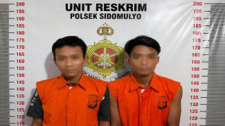 Buron Hampir Setahun, Maling Motor dan Penadahnya Akhirnya Diringkus Polisi di Lampung Selatan