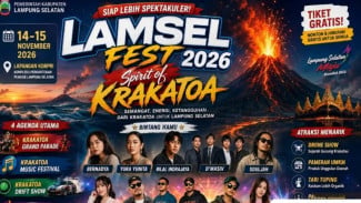 Usung 'Spirit of Krakatoa', Lamsel Fest 2026 Siap Digelar Lebih Spektakuler dan Bertabur Bintang