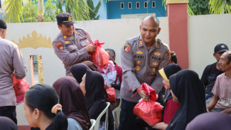 Polri Untuk Rakyat, AKBP Dadi Perdana Putra Peduli