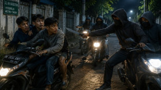 Empat Pelaku Begal di Metro Ditangkap, Tiga di Antaranya Masih Pelajar