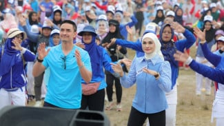Ketua Fraksi PAN Rayakan HUT ke-81 RI di Lampung Selatan dan Gelar PANsar Murah