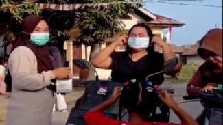 Dinas Kesehatan Lampung Selatan Imbau Masyarakat Gunakan Masker dan Kacamata Imbas Debu Vulkanik