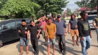 Terekam CCTV Tusuk Warga hingga Tewas di Kebun Tebu, Mandor di Tulang Bawang Diciduk Polisi