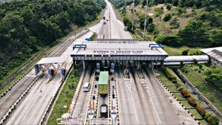 133.507 Kendaraan Padati Tol Bakauheni–Terbanggi Besar Saat Libur Maulid Nabi
