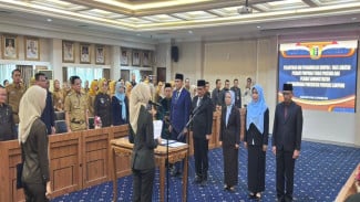Pemprov Lampung Rotasi Empat Pejabat Eselon II, Kepala BPBD dan Kadinsos Bertukar Posisi
