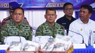 Dukung Pemberantasan Modus Baru Narkoba, Kasdam XXI/Radin Inten Hadiri Pemusnahan Ribuan Vape Narkotika di Lanal Lampung
