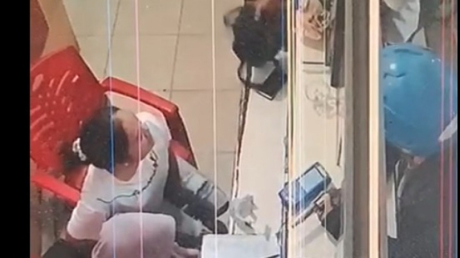 Tangkapan CCTV Saat Pelaku Menjalankan Aksinya di Bandarlampung