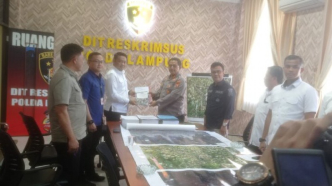 Polda Lampung menerima berkas korupsi Bendungan Marga Tiga