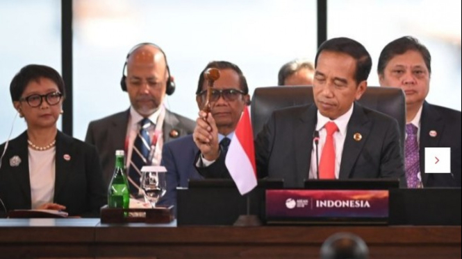 Presiden Joko Widodo Resmi Buka KTT Ke-42 ASEAN
