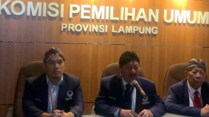 Partai Nasdem Ajukan 85 Bacaleg ke KPU Lampung