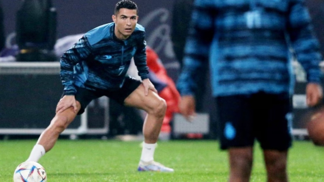 Cristiano Ronaldo Saat Latihan