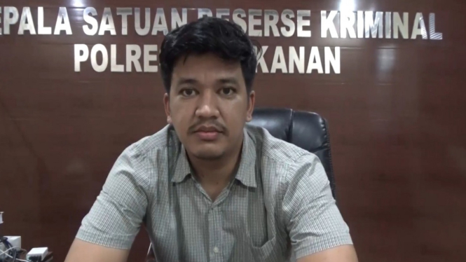 Kasat Reskrim Polres Way Kanan, AKP Andre Try Putra