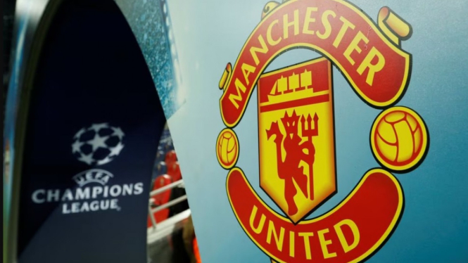 Tampilan Logo Klub Manchester United