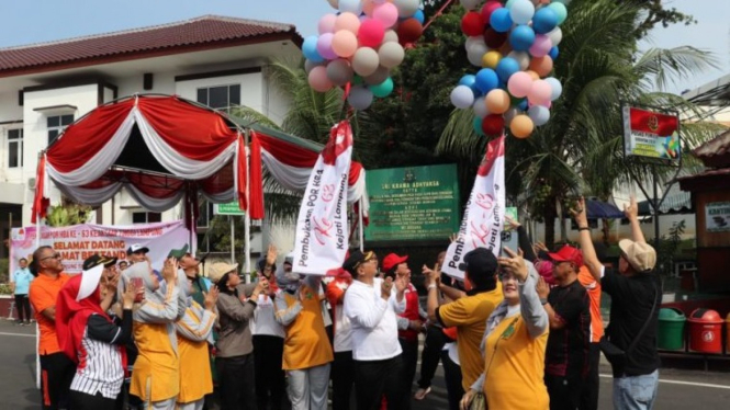 Kajati Lampung Buka Pekan Olah Raga Hari Bhakti Adhyaksa