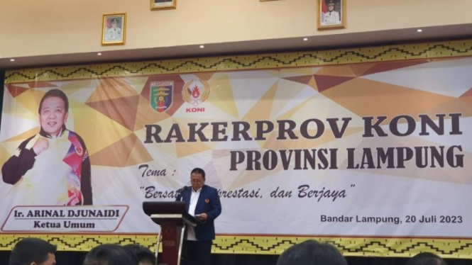 Rapat Kerja Provinsi (Rakerprov) KONI Lampung