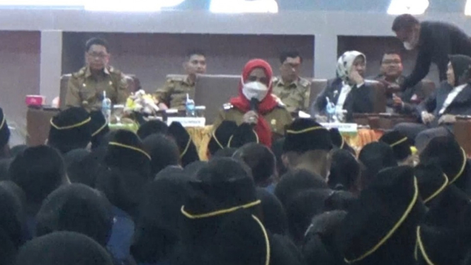 Wali Kota Bandar Lampung, Memberikan Motivasi Kepada Mahasiswa Unila