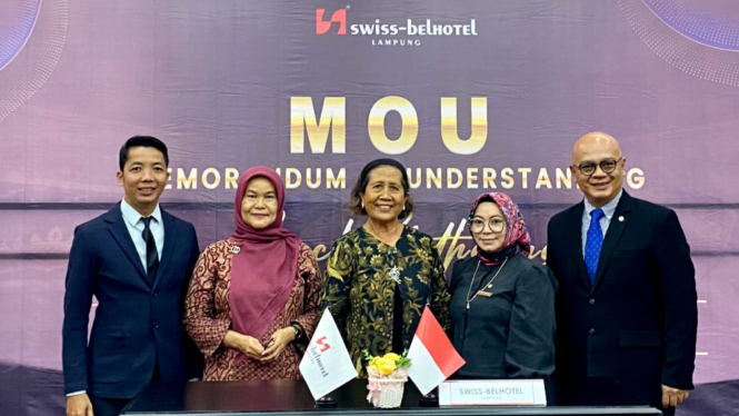 Swiss-Belhotel Lampung Jalin Kerjasama dengan Lembaga Pendidikan