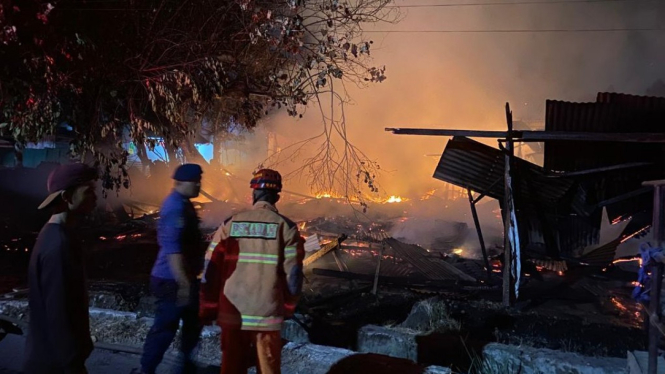 Insiden kebakaran di Kota Bandar Lampung