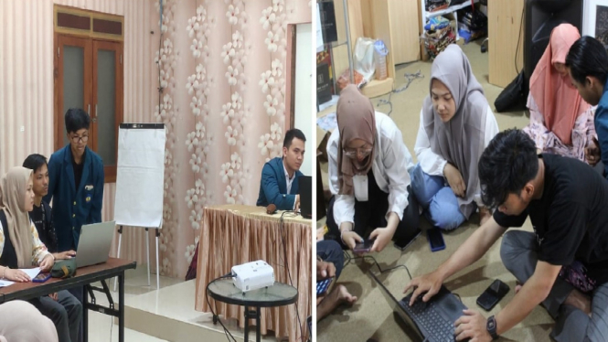 Pelatihan Keuangan & Digital pada Pengrajin Batik Andanan Lampung