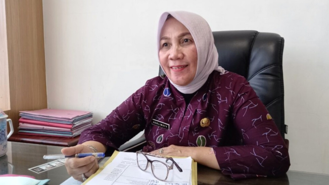 Kepala Badan Kepegawaian Daerah (BKD) Kota Bandar Lampung Herliwaty
