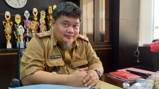 Kepala BPKAD Kota Bandar Lampung M Nur Ramdhan